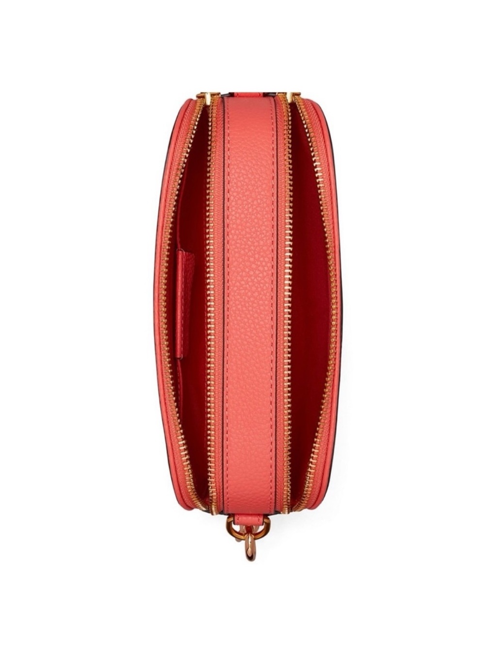 Tory Burch Mini Miller Crossbody Bag in Coral - Picture 2 of 9